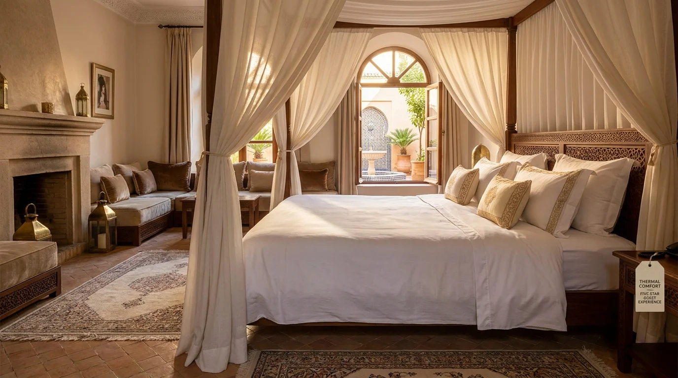 Riad_bedroom_in_Marrakech