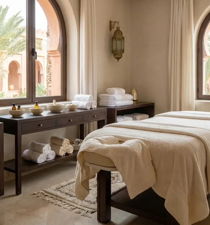 Fournisseur de linge pour spa à Agadir : comment éviter le jaunissement des serviettes face aux huiles de massage